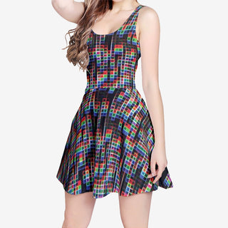 Metadata | Women's Flared Dress | Austin Blake