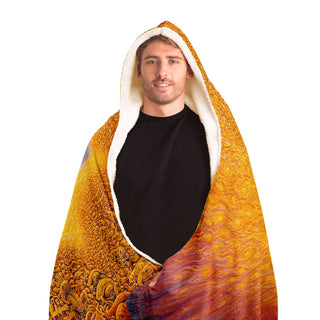 Spiral Genesis | Hooded Blanket | Mark Henson