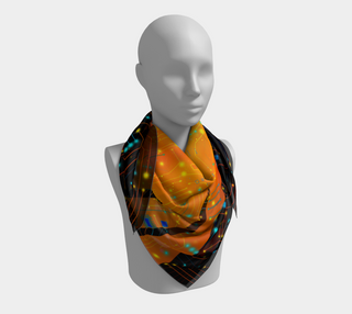 Psy Circuit 4 | Square Scarf | Magusz