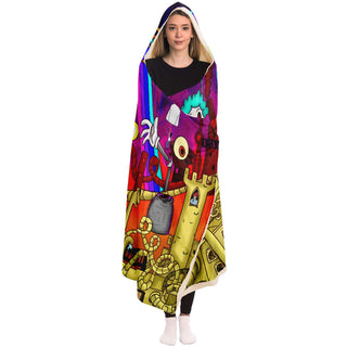 Super Jail Hooded Blanket | Miko Art