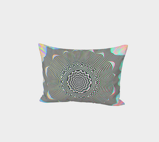 Primordial Glitch | Bed Pillow Sham | Makroverset