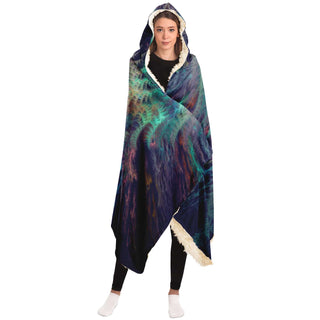 Salvia Drift | Hooded Blanket | James Fletcher