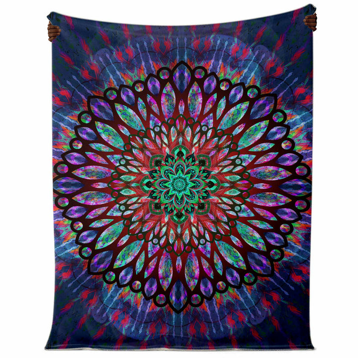Vibrancy Mandala | Blanket | James Fletcher