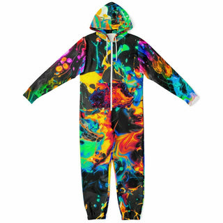ART SPLASH Athletic Jumpsuit | GEOGLYSER