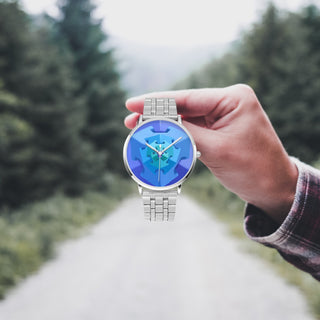 Escherbrot Triangle Steel Strap Quartz watch | Dylan Thomas Brooks