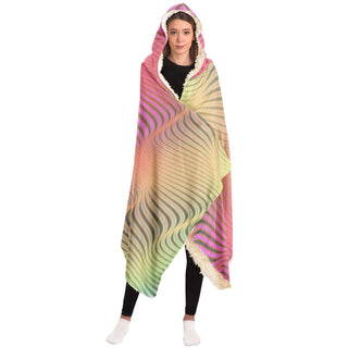 Vapor Wave | Hooded Blanket | Trent Kuhn