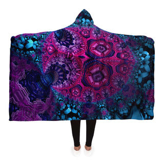PSYBOX PURPLE HOODED BLANKET | FRACTUALLY