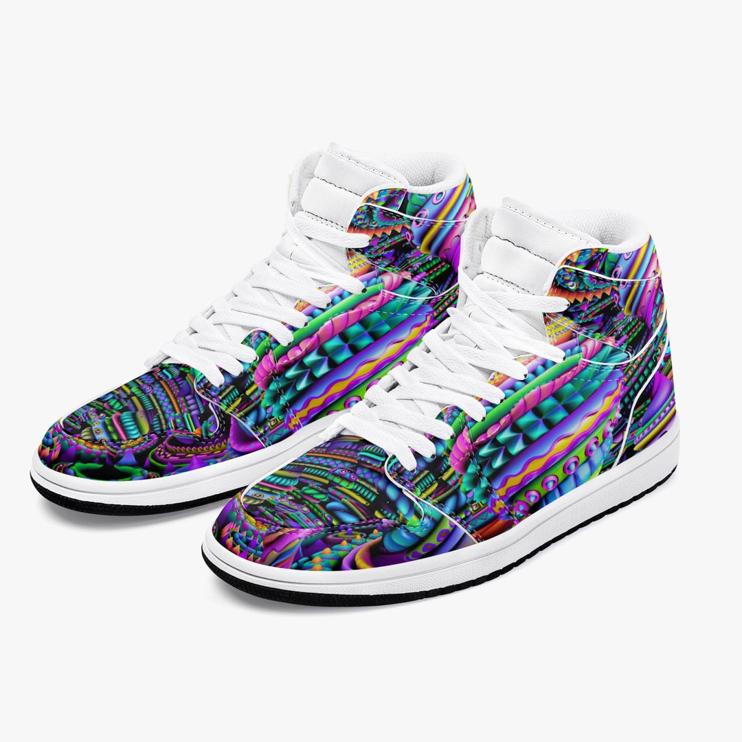 DMT carousel | High-Top Leather Sneakers | Psypepper