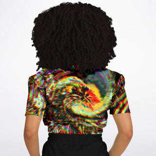 Dragon Peak | Fashion Cropped Sweatshirt | Makroverset