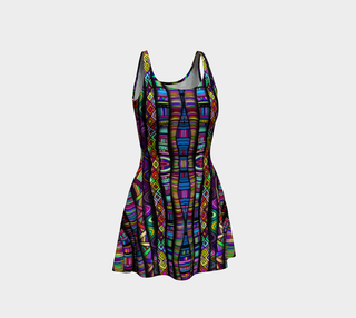 Rainbow Tribe | Flare Dress | Hakan Hisim
