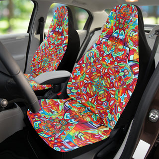 Infinity Mandala | Seat Cover | Lachlan Wardlaw