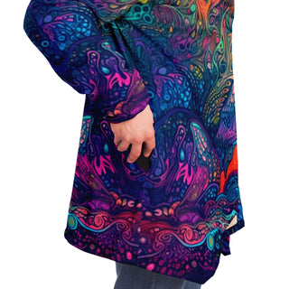 LEAFLET Microfleece Cloak | ACIDMATH AI