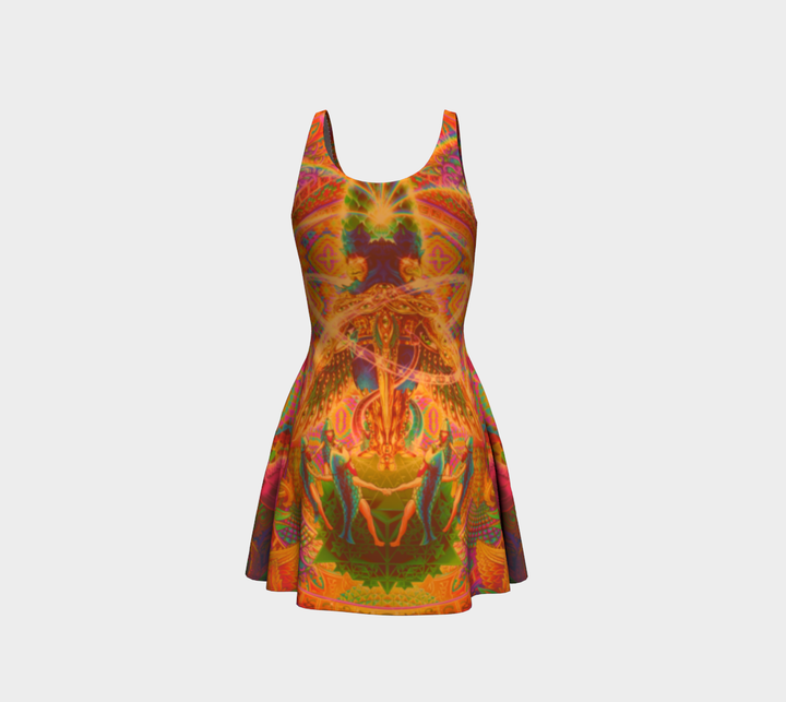 DEATH BY ASTONISHMENT | FLARE DRESS | SALVIADROID