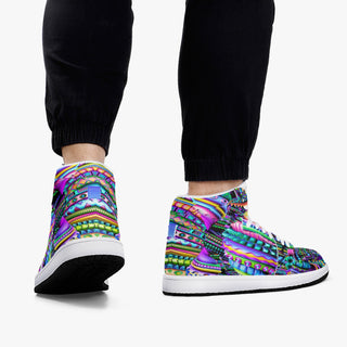 DMT carousel | High-Top Leather Sneakers | Psypepper