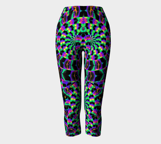 Green Clockwork Capris | Hubert S