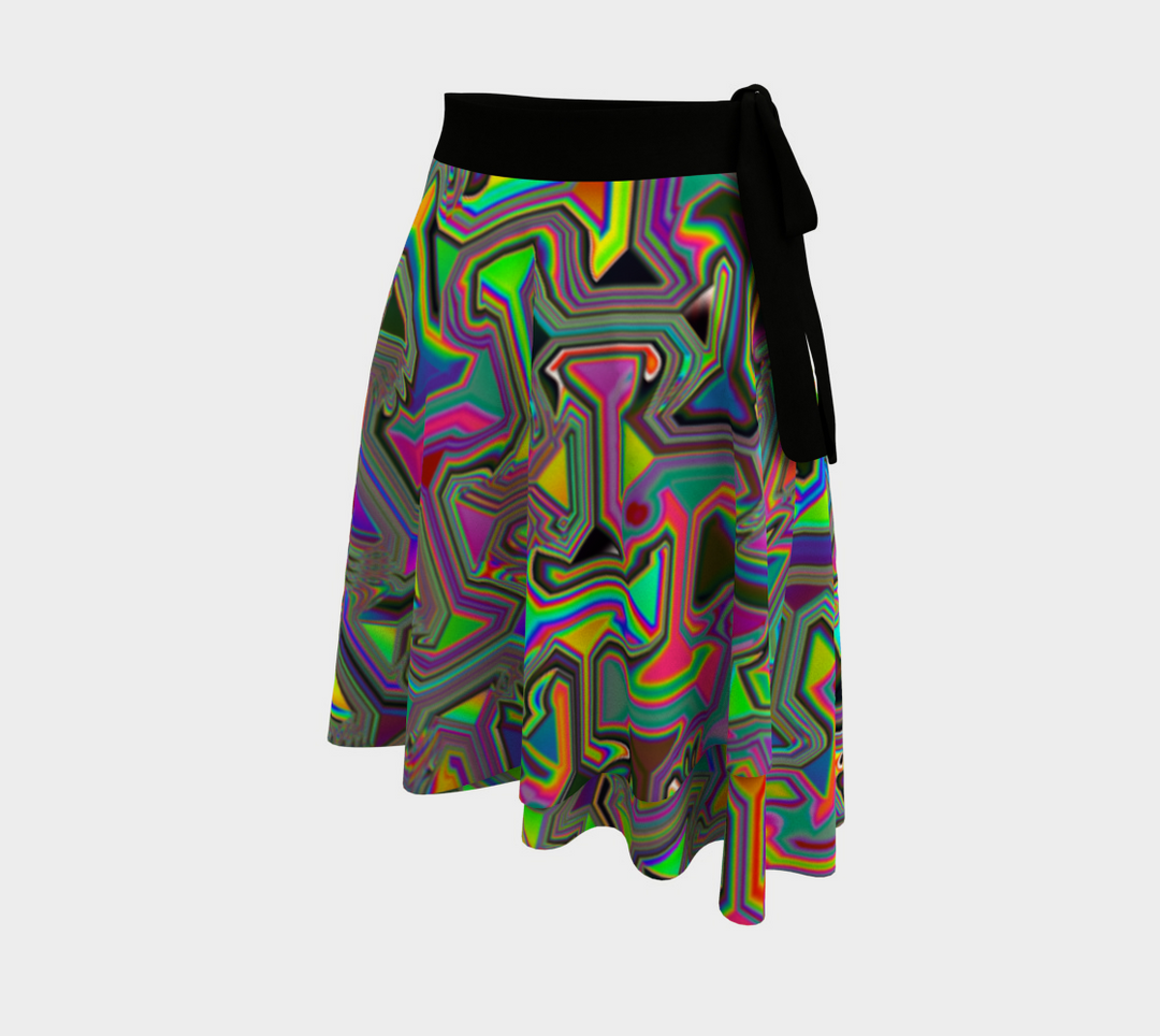 Interlinked Wrap Skirt | Hubert S