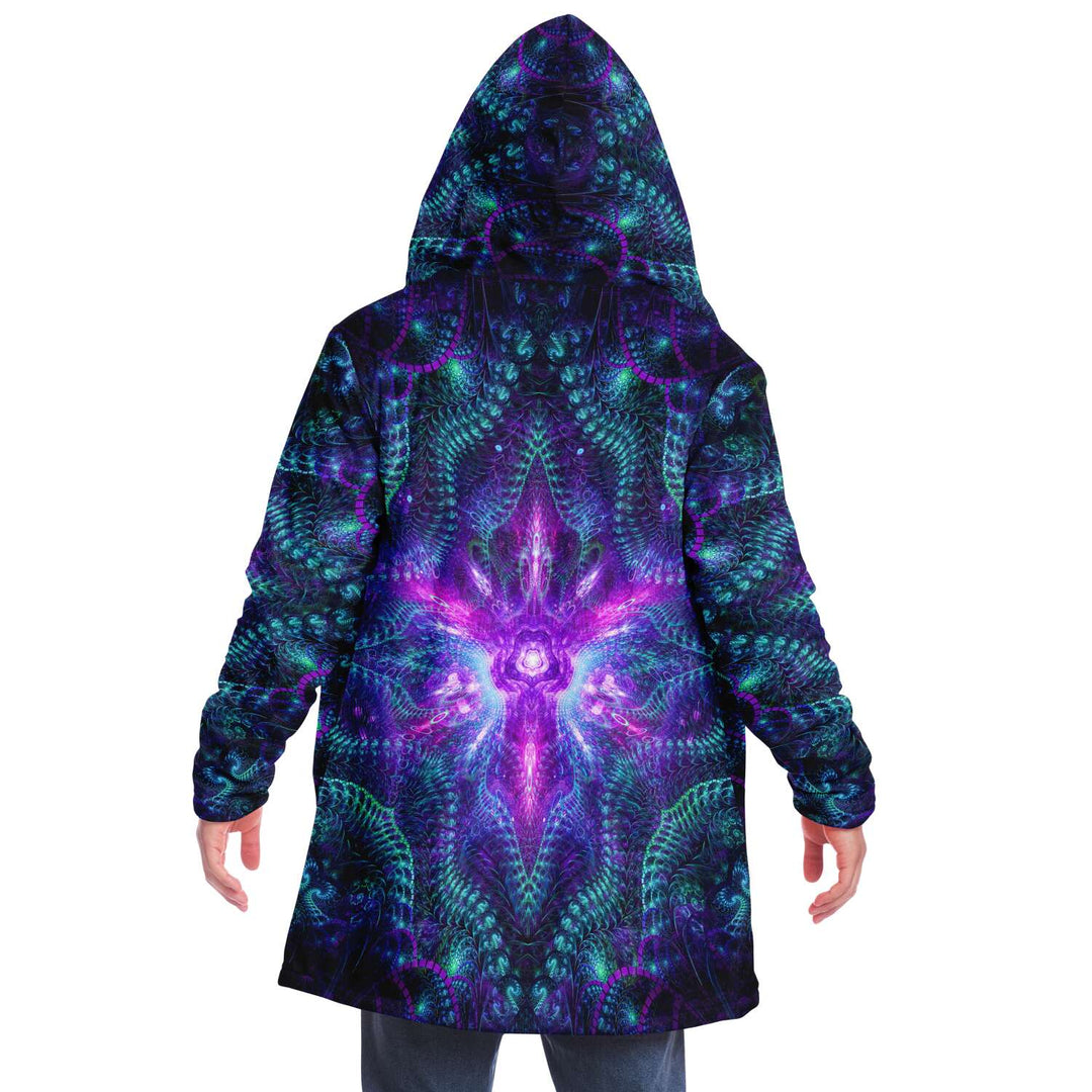 Psychedelic Microfleece Cloak | Cameron Gray