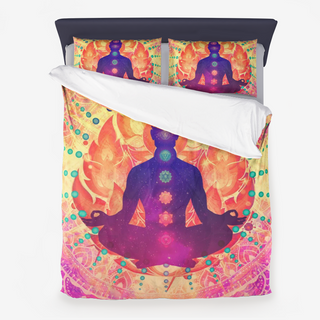 Cameron Gray | Sunrise Zen Meditation | Microfiber Duvet Cover