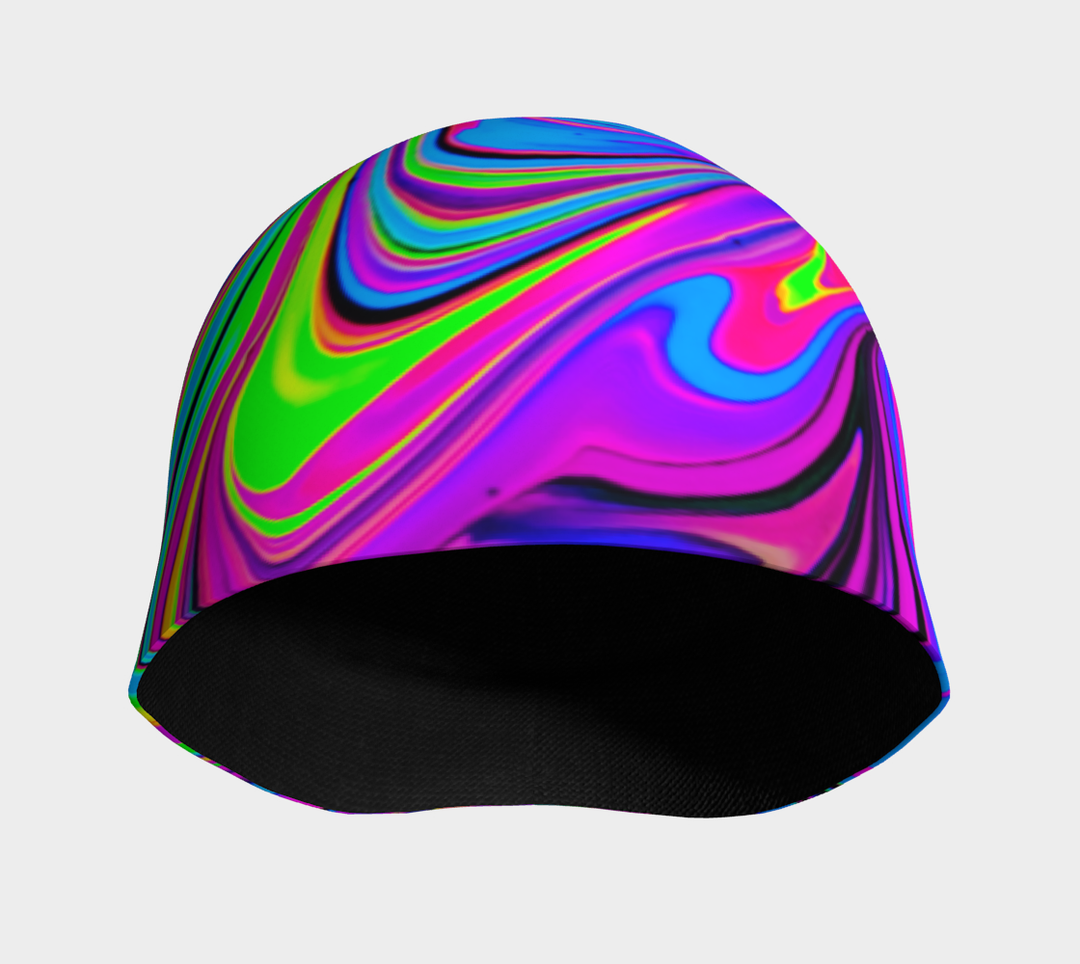 COSMIC FLOW BEANIE | PSYCHEDELIC POUR HOUSE