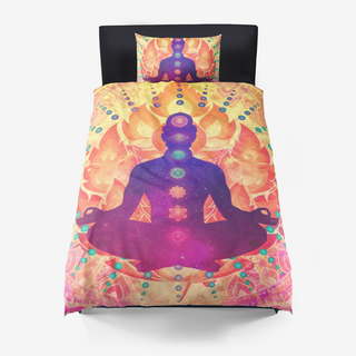 Cameron Gray | Sunrise Zen Meditation | Microfiber Duvet Cover