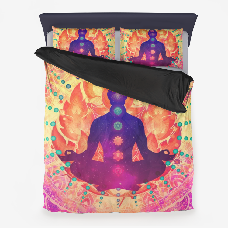 Cameron Gray | Sunrise Zen Meditation | Microfiber Duvet Cover
