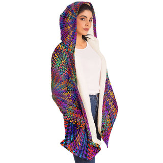 Rainbow Flow | Micro Fleece Cloak | Hakan Hisim