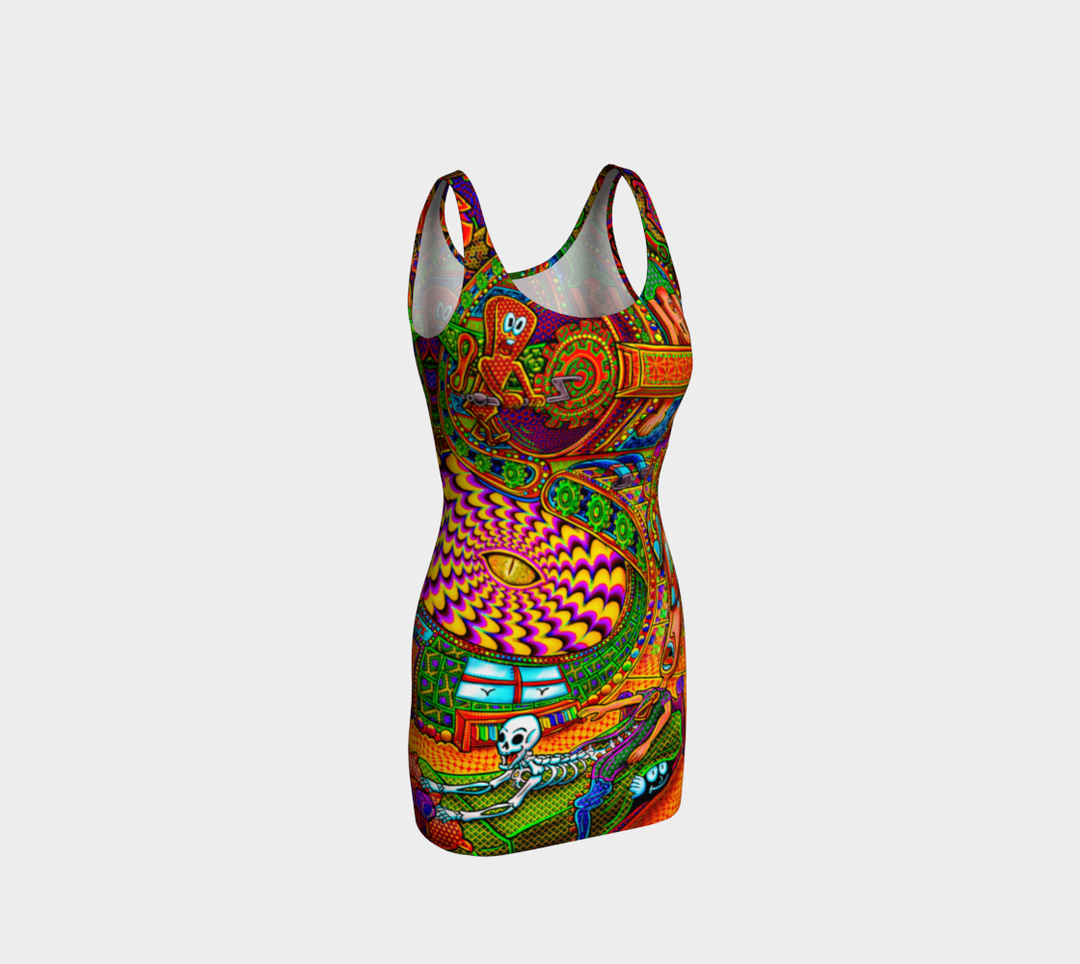CARNIVAL OF THE ABYSS | BODYCON DRESS | SALVIADROID