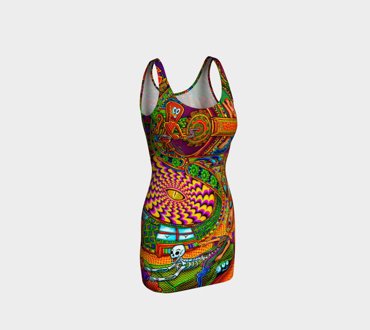 CARNIVAL OF THE ABYSS | BODYCON DRESS | SALVIADROID