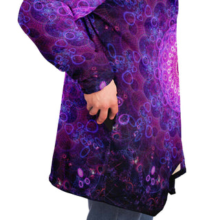 Sacred Flower Microfleece Cloak | Cameron Gray