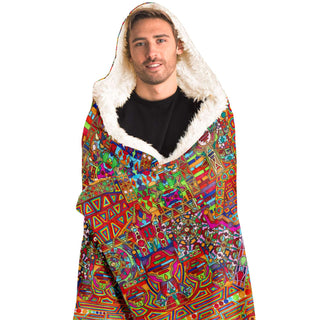 Mandala Hooded Blanket | Lachlan Wardlaw