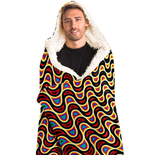 SWIRLS HOODED BLANKET | ROB MACK