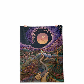 The Girl with the Paper Kite | Microfleece Blanket | James Fletcher