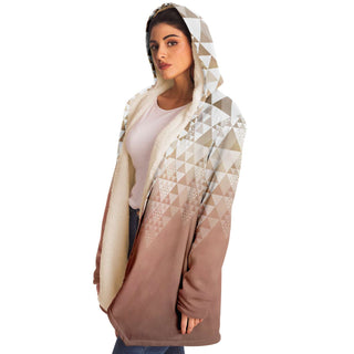 Fractal Triangles - Orange | Cloak | Mandalazed