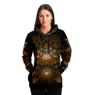 NEFERTITI LOTUS || UNISEX HOODIE || COSMIC SHIVA