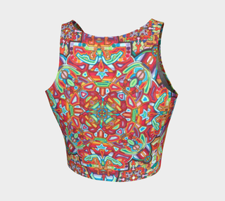 Infinity Mandala | Crop Top | Lachlan Wardlaw