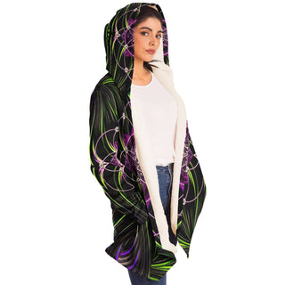 SEEDOFLIFE || Microfleece Cloak || COSMIC SHIVA
