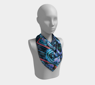 Ice Sentinels | Square Scarf | Makroverset