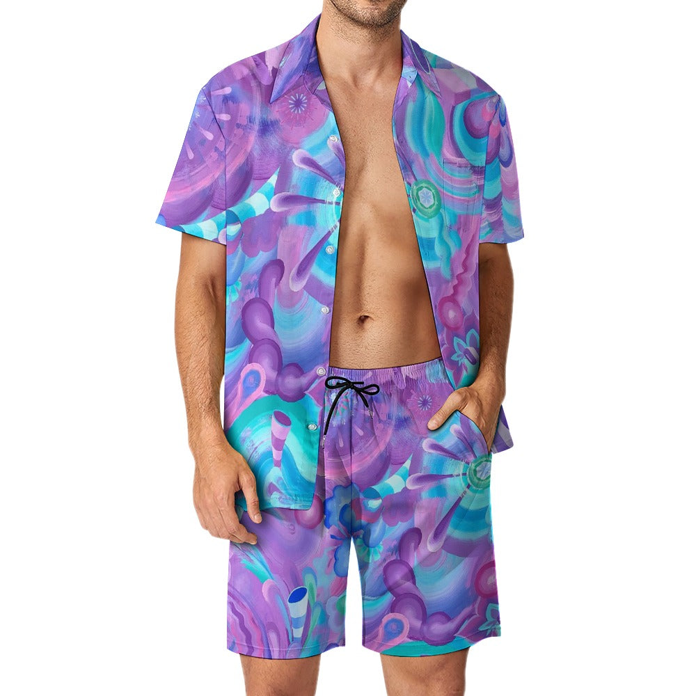 Juicy Candy Flow Leisure Beach Suit | Dylan Thomas Brooks