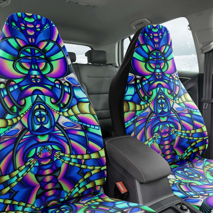 Playing In the Garden | Seat Cover | Psy Pix