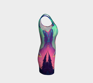 SPORE VILLAGE BODYCON DRESS | ACIDMATH GUY
