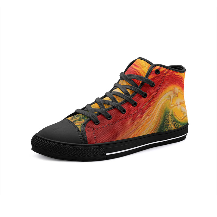 Elemental High Top Canvas Shoes by Mark Henson