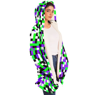 Purple Pixel Cloak | Hubert S