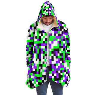 Purple Pixel Cloak | Hubert S