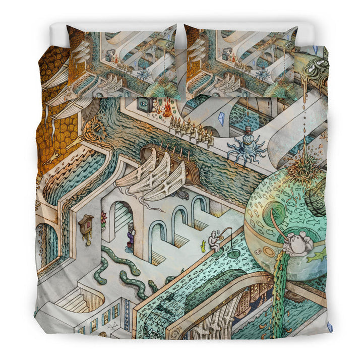 Fishing for Escher | Bedding Set | James Fletcher