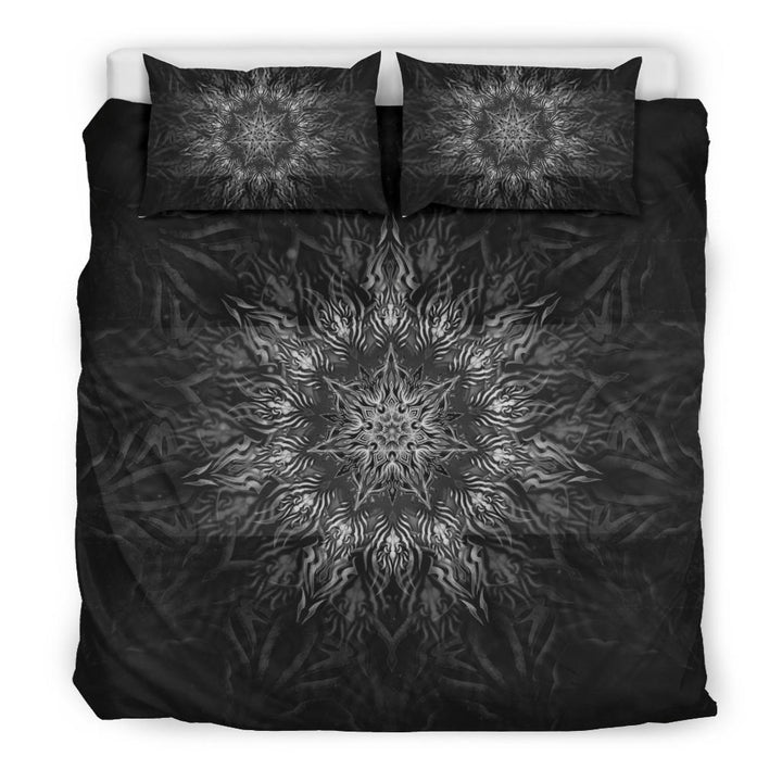 Heptagram Mandala - Dark | Bedding Set | Mandalazed