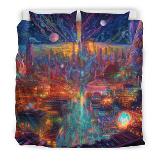 ASTONISHED BEDDIN SET | ACIDMATH AI