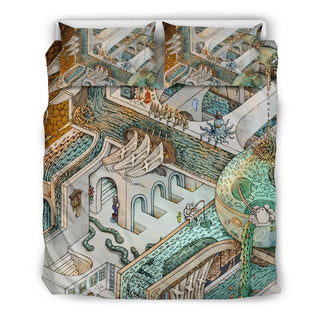Fishing for Escher | Bedding Set | James Fletcher