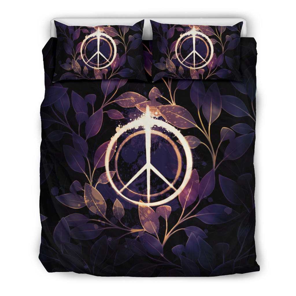 Peace with Leaves | Bedding Set | Mandalazed