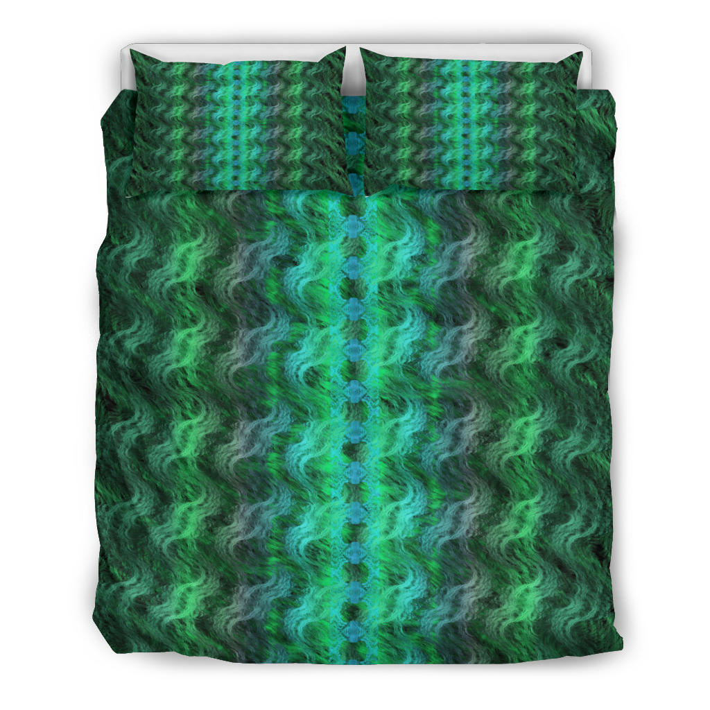 Multiweave Green | Bedding Set | Fractalcraft