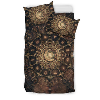 Zodiac Calendar Mandala - Earth | Bedding Set | Mandalazed